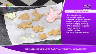 Yeni yıl kurabiyesi