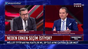 Habertürk Özel - 19 Aralık 2020 (Dr. Fatih Erbakan neden erken seçim istiyor?)