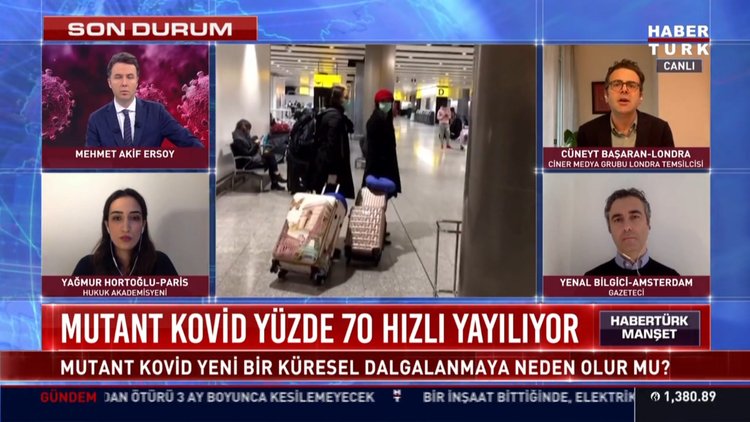 Habertürk Manşet - 21 Aralık 2020 (Türkiye'de toplu aşılama çalışması ne zaman başlayacak?)