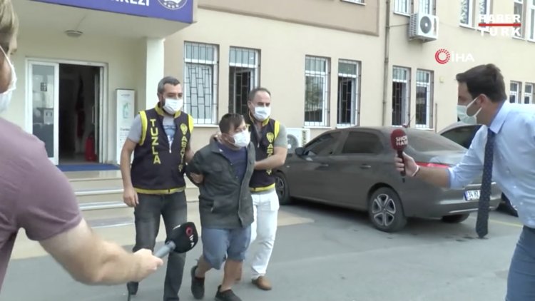 "Bana teşkilatın numarasını verin" sözleriyle gündeme oturan kurye bu sefer de bekçiye saldırdı