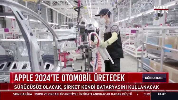 Apple'in sürücüsüz aracı 2024'te yollara çıkacak