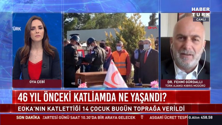 Kıbrıs'ta şehit edilen 14 çocuk toprağa verildi