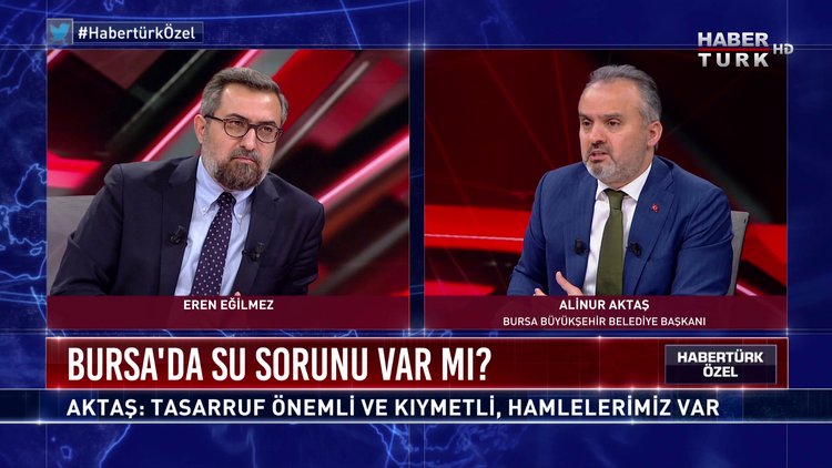 Habertürk Özel - 26 Aralık 2020 (Bursa’da su sorunu var mı? Belediye Başkanı Alinur Aktaş anlatıyor)