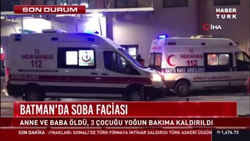 Batman'da soba faciasında anne ile baba öldü