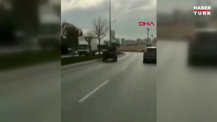 Başakşehir'de kaçan at ortalığı birbirine kattı