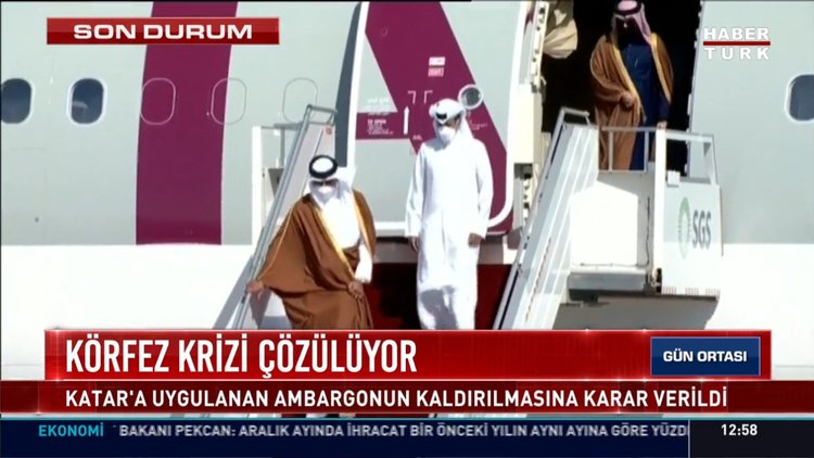 Katar Emiri Suudi Arabistan'da
