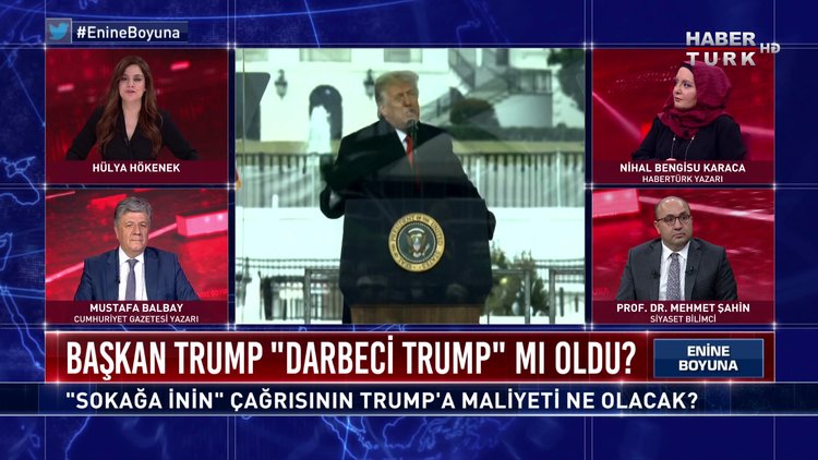 Enine Boyuna - 8 Ocak 2021 (“Sokağa inin” çağrısının Donald Trump’a maliyeti ne olacak?)