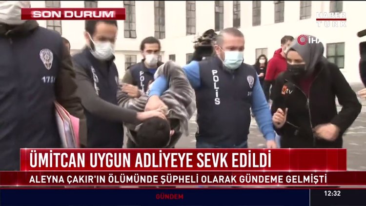 Ümitcan Uygun adliyeye sevk edildi