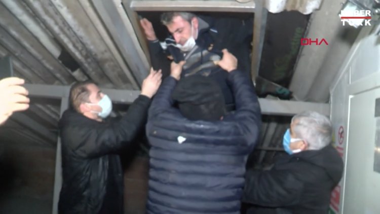 Pendik'te masada başlayan kumar çatıda son buldu!