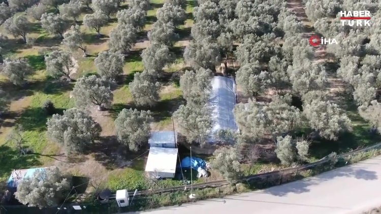 Lahit tarlası işte böyle korunuyor