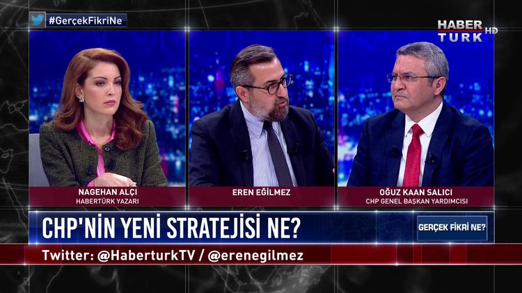 Gerçek Fikri Ne - 16 Ocak 2020 (CHP Genel Başkan Yardımcısı Oğuz Kaan Salıcı Habertürk'te)