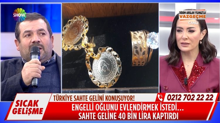 Yeni sahte geline 40 bin lira kaptırdı!