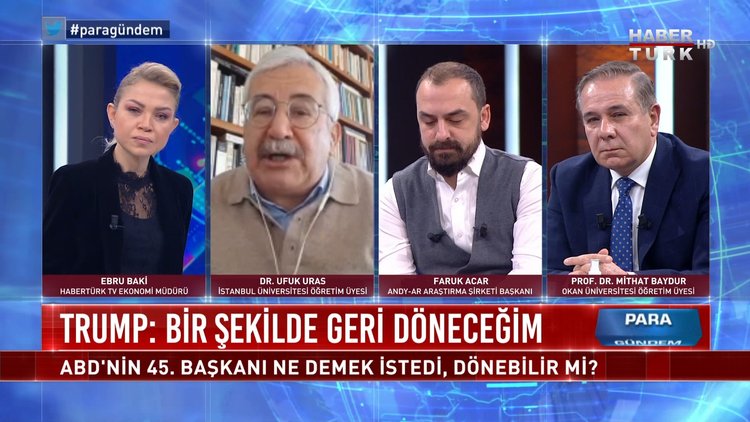 Para Gündem - 21 Ocak 2021(ABD&#039;nin 45. Başkanı ne demek istedi, dönebilir mi?)