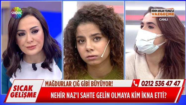 Nehir Naz nasıl sahte gelin oldu?