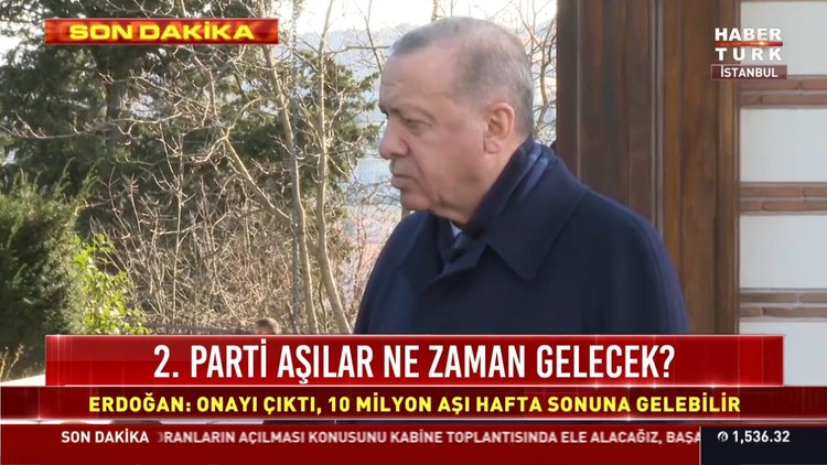 Cumhurbaşkanı Erdoğan'dan açıklamalar