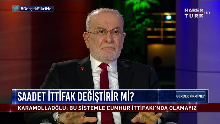 Gerçek Fikri Ne - 23 Ocak 2021 (Saadet Partisi ittifak değiştirir mi?)