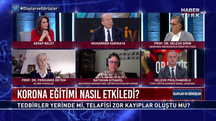 Olaylar ve Görüşler - 23 Ocak 2021 (Koronavirüs salgını eğitimi nasıl etkiledi?)