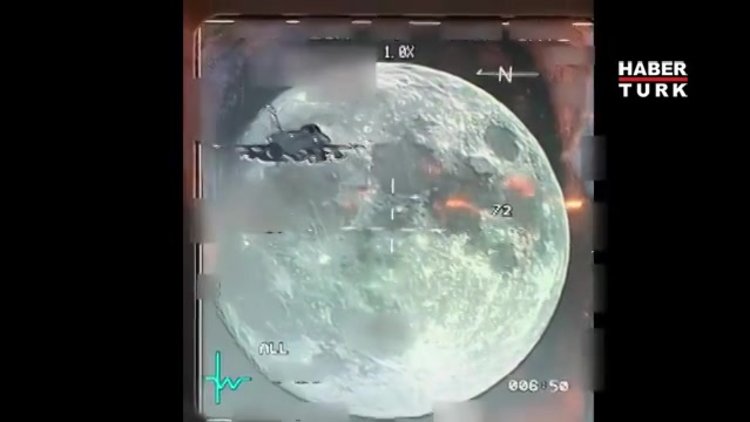 Hava Kuvvetlerimizin kahraman Pilotlarından unutulmayacak bir görüntü