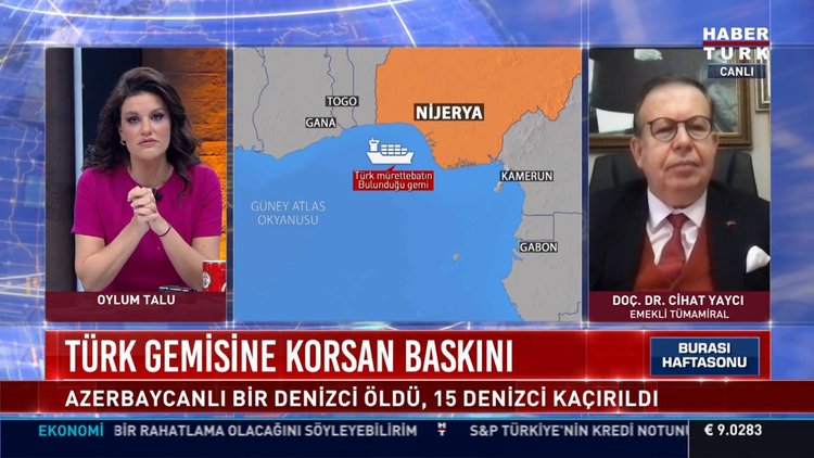 Nijeryalı korsanlar Gine açıklarında Türk gemisini bastı, rehineler var