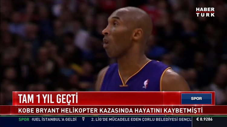 Kobe Bryant'sız bir yıl geçti