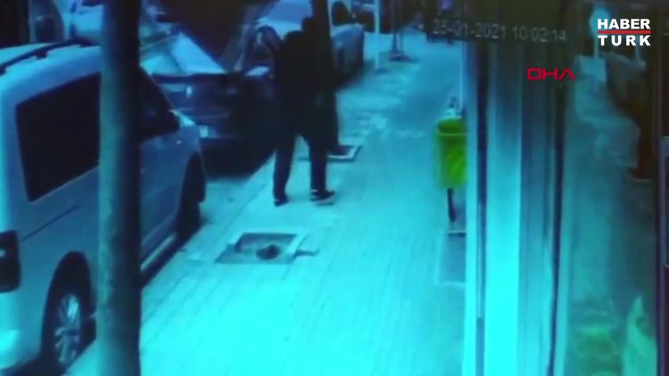 Bursa'da lodos çatıları uçurdu, vatandaşların kaçışı kamerada