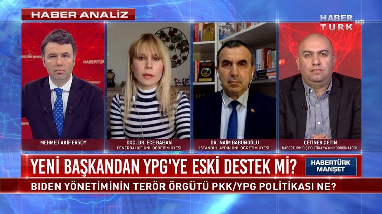 Habertürk Manşet - 28 Ocak 2021 (Biden yönetiminin terör örgütü PKK/YPG politikası ne?)