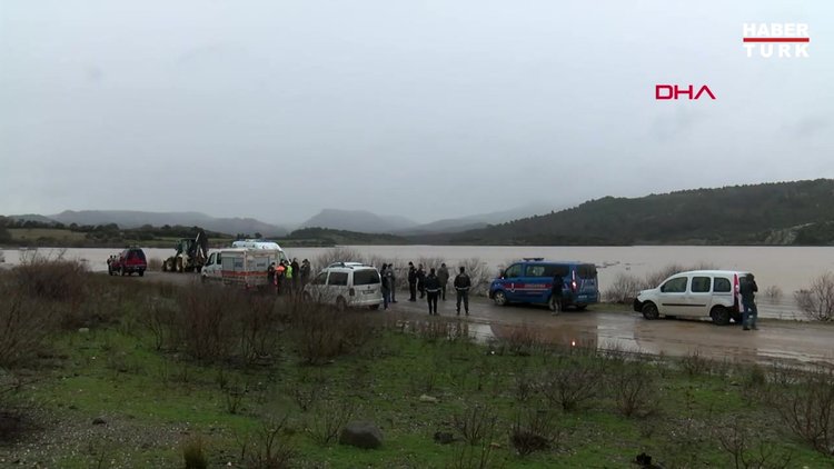 Aracıyla baraj suyuna kapıldığını ihbar eden kadın aranıyor