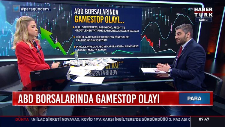 ABD borsalarında GameStop olayı