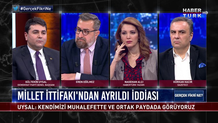Gerçek Fikri Ne - 30 Ocak 2021 (Demokrat Parti, Millet İttifakı’ndan ayrılacak mı?)