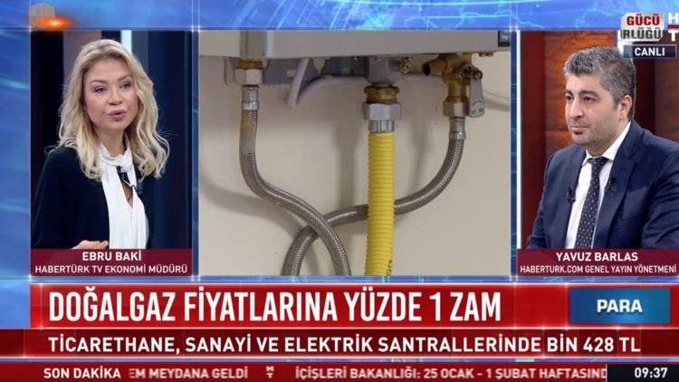 Doğalgaz fiyatlarında yüzde 1 zam