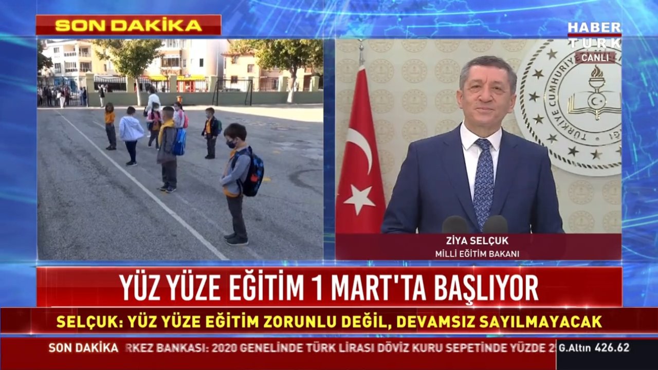 Yuz Yuze Egitim 1 Mart Ta Basliyor