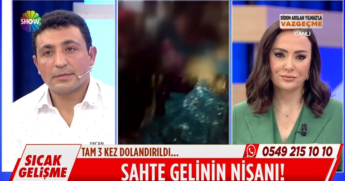 Didem Arslan Yılmaz�la Vazgeçme Videoları Sahte gelinler onu tam 3 kez