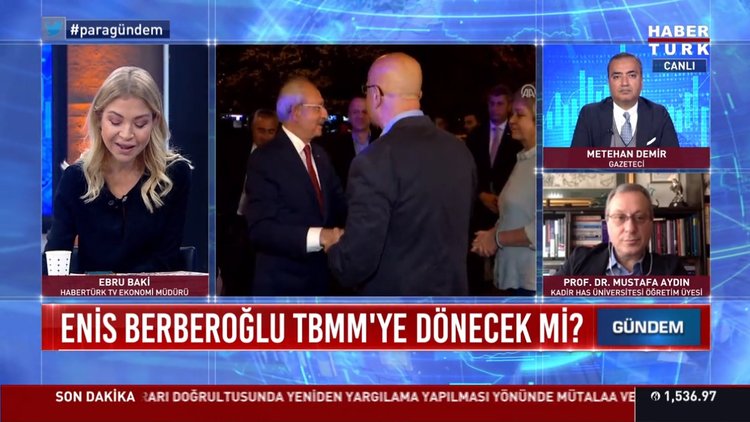 İstanbul Cumhuriyet Başsavcılığı'ndan Berberoğlu talebi!