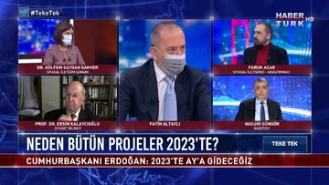 Cumhurbaşkanı Erdoğan: 2023'te aya sert iniş yapacağız | Teke Tek - 9 Şubat 2021