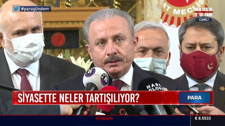 TBMM Başkanı Mustafa Şentop'tan açıklamalar