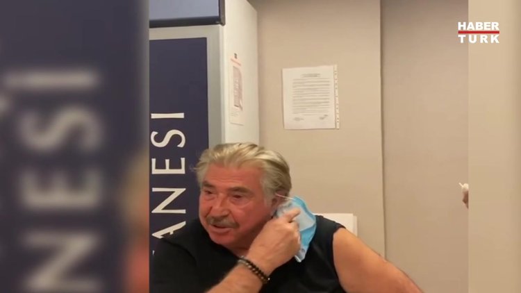 Erdal Özyağcılar koronavirüs aşısı oldu