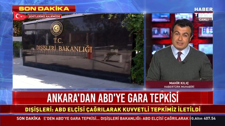 Son dakika... ABD Büyükelçisi Dışişleri'ne çağrıldı!