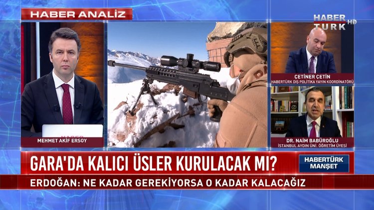 Habertürk Manşet - 17 Şubat 2021 (Gara'da kalıcı üsler kurulacak mı?)