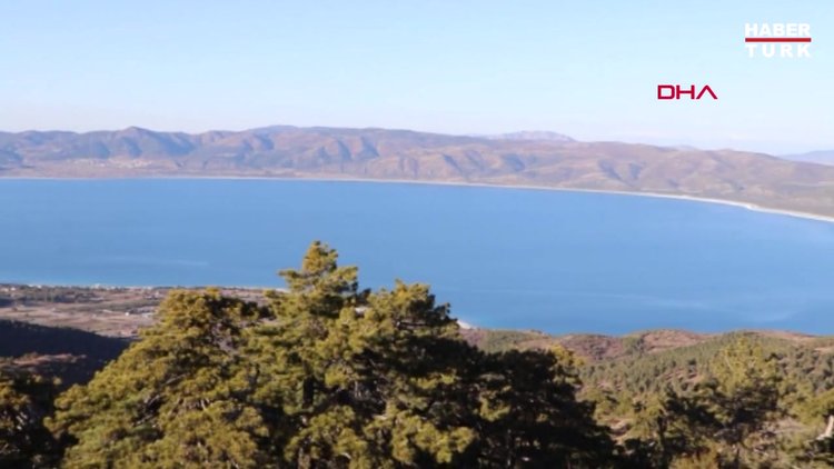 Son yağışlar da Salda Gölü'ne çare olmadı