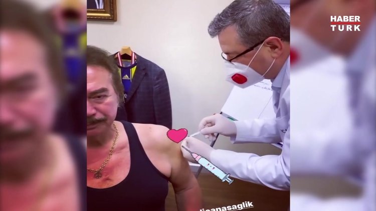 Orhan Gencebay aşı oldu