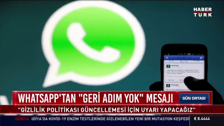 WhatsApp gizlilik sözleşmesinde son durum ne?