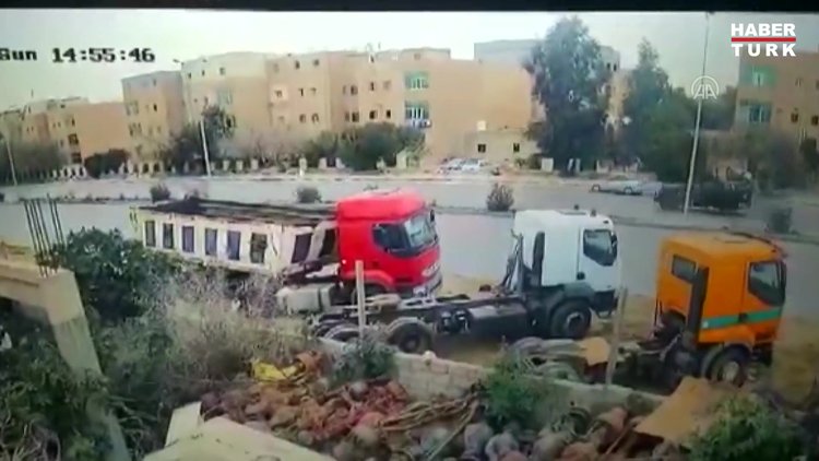 Libya İçişleri Bakanı Başağa'nın konvoyuna yönelik suikast girişiminin görüntüleri yayımlandı