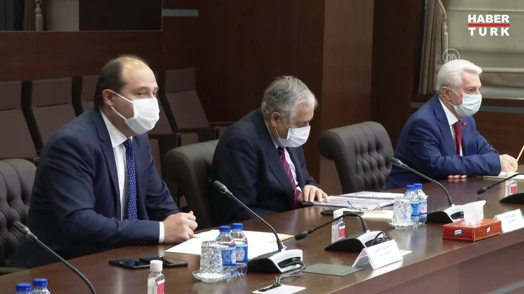 Hazine ve Maliye Bakanı Elvan, TESK Yönetim Kurulu üyelerini kabul etti