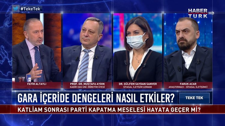 Teke Tek - 23 Şubat 2021 (Katliam sonrası parti kapatma meselesi hayata geçer mi?)