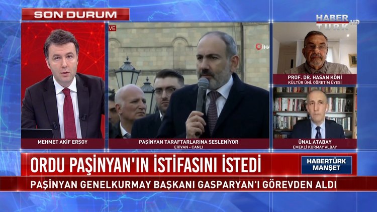 Habertürk Manşet - 25 Şubat 2021 (Ermenistan&#039;daki darbe girişiminin sonuçları ne olur?)