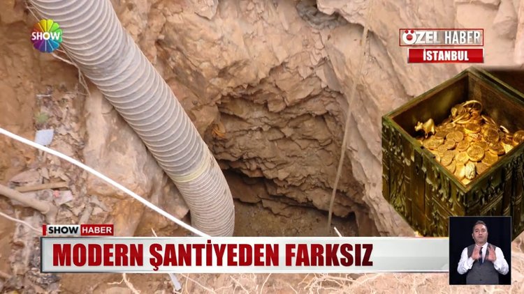 Ormanda define tünelleri bulundu!