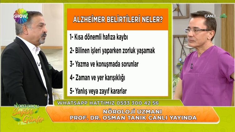 Alzheimer belirtileri nelerdir?