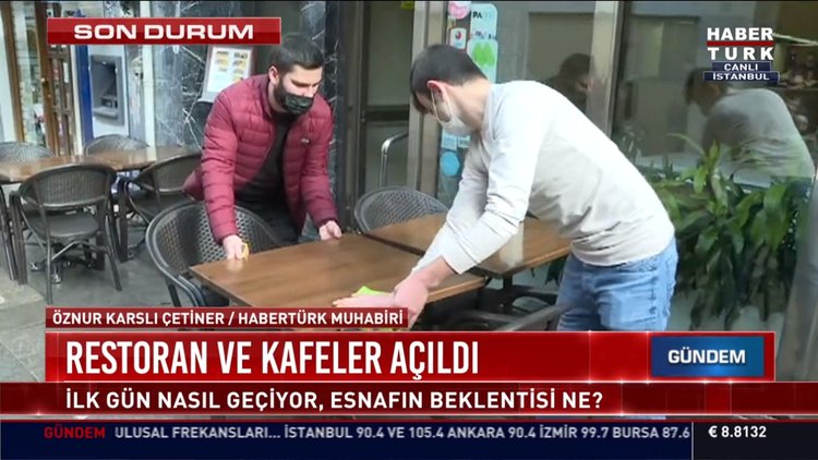 Normalleşme nasıl başladı? Restoran ve kafeler açıldı... İlk gün nasıl geçiyor, esnafın beklentisi ne?