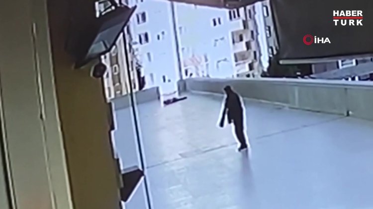 16 yaşındaki gencin 12'nci kattan düşmesi kamarada