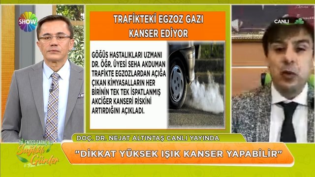 Trafikteki egzoz gazı kanser ediyor mu?